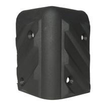 Kit 50 Unidades Cantoneira Plástica Grande Arredondada Para Caixa Som Profissional Acustica