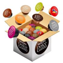 Kit 50 Unidades Cápsulas Nescafé Dolce Gusto Sabores Sortidos