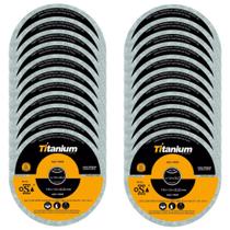 Kit 50 Unidades De Disco De Corte Fino 11,5cm 5047 Titanium