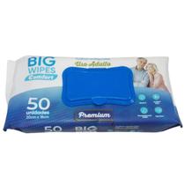 Kit 50 Unidades De Toalhas Umedecidas Geriátrica 20 X 18 CM