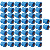 Kit 50 Unidades Luva Soldável Bucha Latão 32 Mm X 1 Tigre