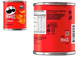 Kit 50 unidades Salgadinho Mini Batata Chips Pringles 35g