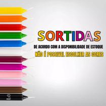 Kit 50 Velas Coloridas 16 cm