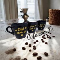 Kit 50 Xícaras café com Fé para grandes eventos Kit 50 Xícaras café com Fé para grandes eventos