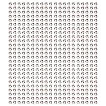 Kit 500 Abraçadeira Rosca Sem Fim Aço Carbono Fita 9mm 22x32mm 7/8x1.1/4" Suprens