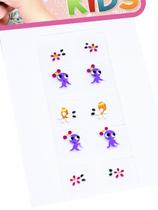 Kit 500 Adesivos de Unha Kids Artesanal, Arte sedução