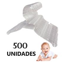 Kit 500 Cabide Para Bebê Infantil Coloridos Menina Menino Plástico Acrílico Resistente - Suprema Opção Kit 500 Cabide Para Bebê Infantil Coloridos Menina Menino Plástico Acrílico Resistente - Suprema Opção