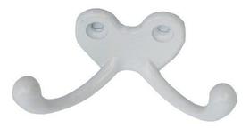 Kit 500 Cabides P/ Roupa Ganchos Duplos Metal