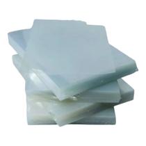 Kit 500 Capas Para Encadernar A4 Cristal Line Frente