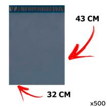 Kit 500 Envelope Segurança 32x43 Embalagem Sedex Correios Kit 500 Envelope Segurança 32x43 Embalagem Sedex Correios