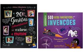 Kit 500 Fatos Fantásticos sobre as Invenções + Garotas Extraordinárias - Todolivro