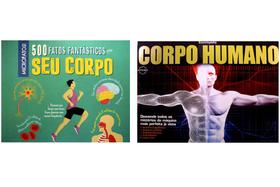 Kit 500 fatos fantásticos sobre seu corpo + enciclopédia corpo humano