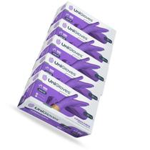 Kit 500 luva latex unigloves pp/p/m/g com pó caixa c/ 100 unidades (250 pares) envio imediato