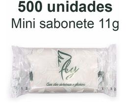 Kit 500 Mini Sabonete 11g Pousada Hotel Motel Airbnb Doação - Fly