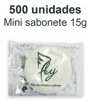 Kit 500 Mini Sabonete 15g Pousada Hotel Motel Airbnb Doação - Fly