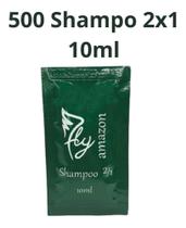 Kit 500 Mini Shampoo 10ml Pousada Hotel Motel Airbnb Doação - Fly