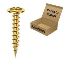 Kit 500 Parafuso Flangeado 4,0 X 40mm Phillips Bicromatizado Kit 500 Parafuso Flangeado 4,0 X 40mm Phillips Bicromatizado