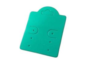 Kit 500 Peças Tag Cartela Para Brinco 6 Furos - Verde