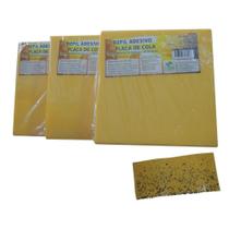 Kit 500 Refil Adesivo Amarelo 39X11Cm Armadilha Pega Moscas