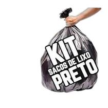 Kit 500 Saco De Lixo 60 Lts Com 100