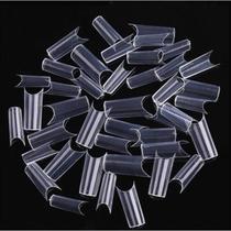kit 500 unhas Tips Curvatura C Transparente kit 500 unhas Tips Curvatura C Transparente