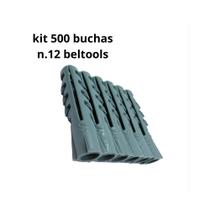 Kit 500 Unidades Bucha Plastica n12 Beltools