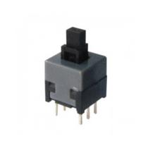 Kit 500 Unidades Chave Botão 8,5x8,5 Sem Trava Preta