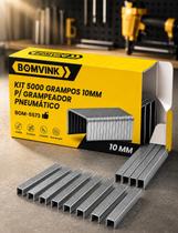 Kit 5000 Grampos 10mm Eletrico Pneumatico Grampeador Bateria Kit 5000 Grampos 10mm Eletrico Pneumatico Grampeador Bateria