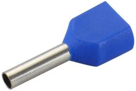 Kit 500Pçs Terminal Elétrico Ilhós Tubular Duplo 2,5Mm ul Kit 500Pçs Terminal Elétrico Ilhós Tubular Duplo 2,5Mm ul