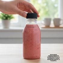 Kit 500UN Tampa Sem Lacre Rosquear Polipropileno Garrafa 28mm