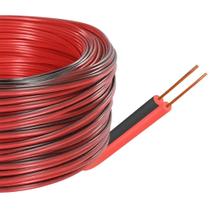 Kit 50mt cabo bicolor cristal 2x0,75mm 18awg
