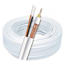Kit 50mt cabo camera 4mm bipolar 2x26awg megatron Kit 50mt cabo camera 4mm bipolar 2x26awg megatron