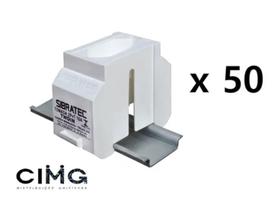 Kit 50pç Tomada Trilho Din 2p+t 10a 250v Branca Padrão Br Kit 50pç Tomada Trilho Din 2p+t 10a 250v Branca Padrão Br
