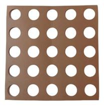 Kit 50pçs gabarito instalação elemento alerta adesivado/cola