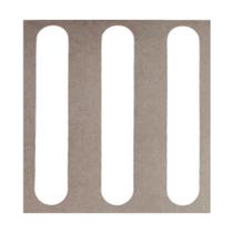 Kit 50pçs gabarito instalação elemento direcional adesivado/colado