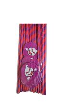 Kit 50Un Canudos Halloween Para Drinks Bebidas Coloridos