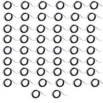Kit 50Un Sensor temperatura preto ponta aço inox SB19 2,5MT