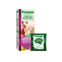 Kit 50x Provermin 20 gr Indubras - Vermífugo para Suínos e Aves Kit 50x Provermin 20 gr Indubras - Vermífugo para Suínos e Aves