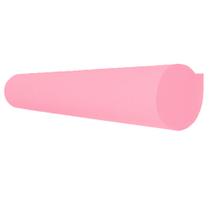Kit 51 Folhas de Papel Cartolina Rosa 140g/m² 50cm x 60cm