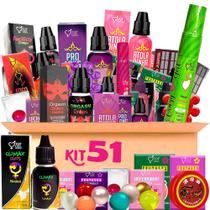 Kit 51 Produtos Funcional Uso Pessoal Ou Revenda Sex Shop - Top Gel