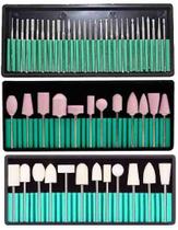 Kit 54 Brocas Lixa Lixadeira Elétrica Unhas Motor Polidor Kit 54 Brocas Lixa Lixadeira Elétrica Unhas Motor Polidor