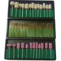 Kit 54 Brocas Lixa Lixadeira Elétrica Unhas Polidor Motor