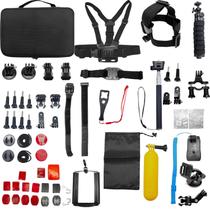 Kit 54 em 1 acessórios para e conjutos hero 10 9 8 7 6 5 4 Suporte para câmera de ação Kit 54 em 1 acessórios para e conjutos hero 10 9 8 7 6 5 4 Suporte para câmera de ação