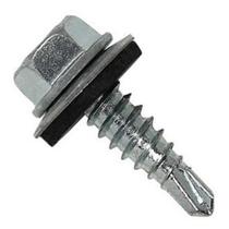 Kit 550 Parafuso Brocante Flangeado 12x3/4 (19mm) Ponta 3 Metal