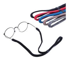 Kit 5cordão Corrente Cordinha Ajustável Óculos Tecido Md 210