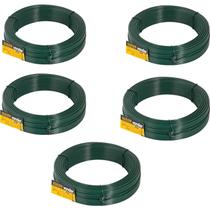 Kit 5kg Arame Revestido Pvc Verde Bwg16 - 1,65mm Vonder