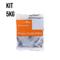 Kit 5kg Prego. 17 X 27 Cabeça Dupla - Arcelormittal