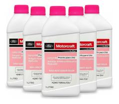 Kit 5L Aditivo Motorcraft Long Life Radiador Rosa Pronto Uso Kit 5L Aditivo Motorcraft Long Life Radiador Rosa Pronto Uso