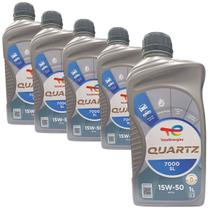 Kit 5L Óleo Motor Total Quartz 7000 15w50 SL Semissintético Kit 5L Óleo Motor Total Quartz 7000 15w50 SL Semissintético