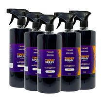 Kit 5L Tinta de Tecidos Roupas Estofados Sofás Tingespray